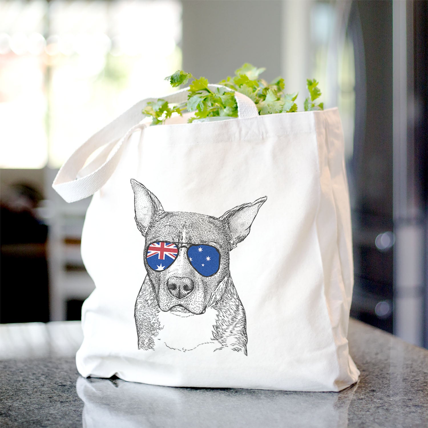 Mercy the Pitbull - Tote Bag