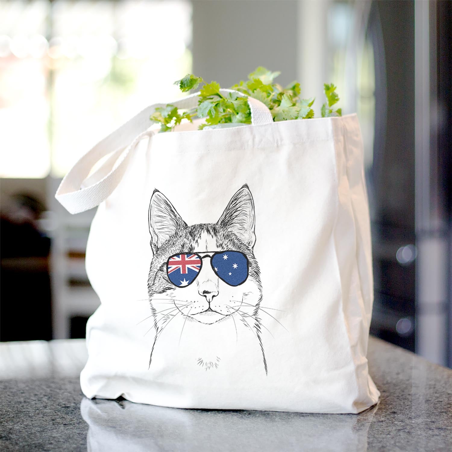 Mini Griffin the Domestic Shorthair Cat - Tote Bag