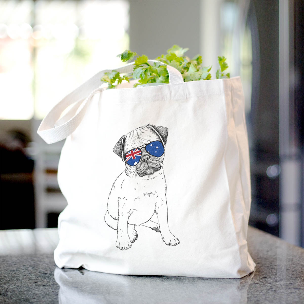 Nelson the Pug - Tote Bag