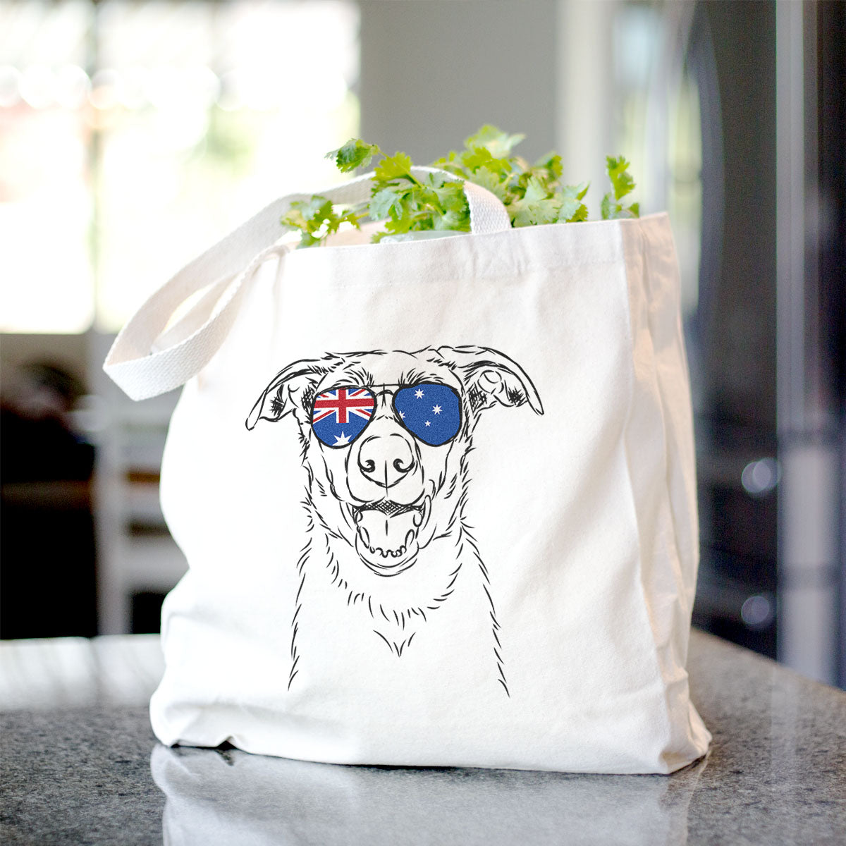 Noah the Border Collie - Tote Bag