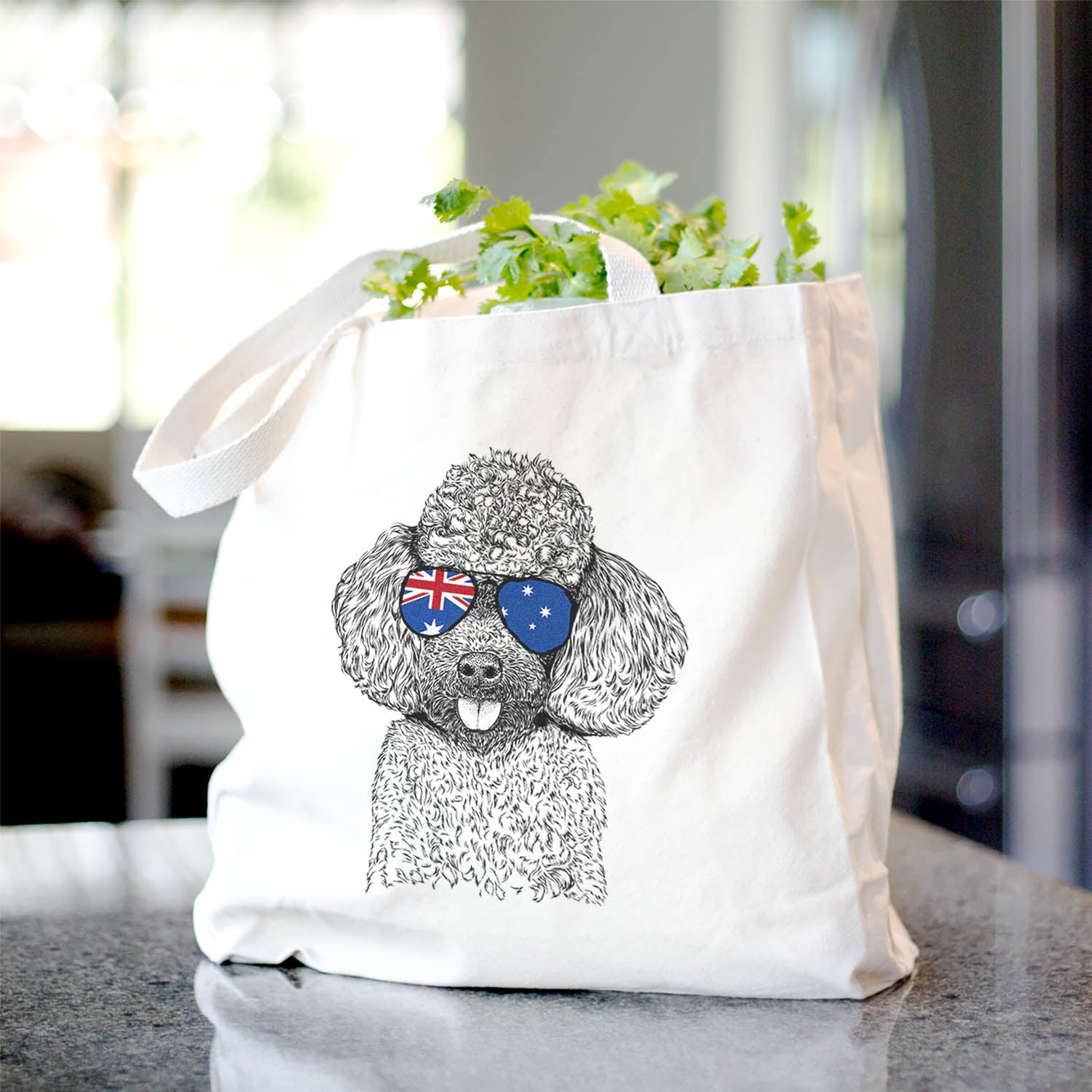 George the Toy Poodle - Tote Bag