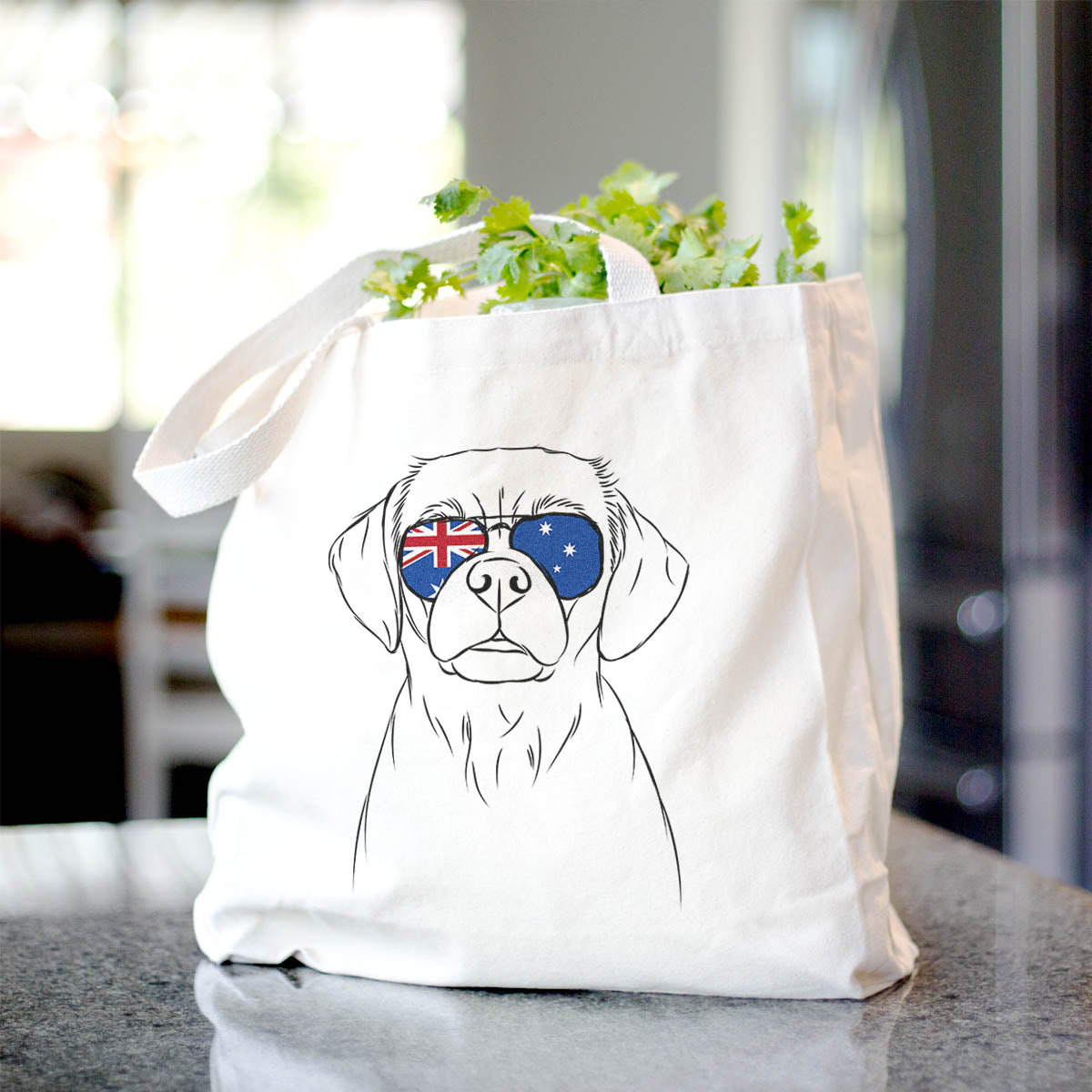 Popcorn the Puggle - Tote Bag