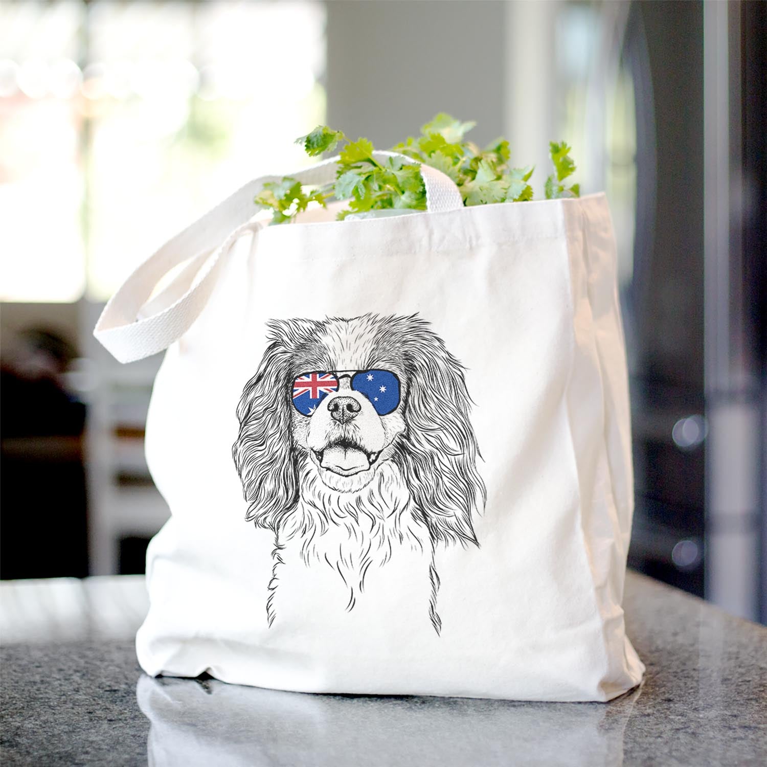 Poppy the Cavalier King Charles Spaniel - Tote Bag