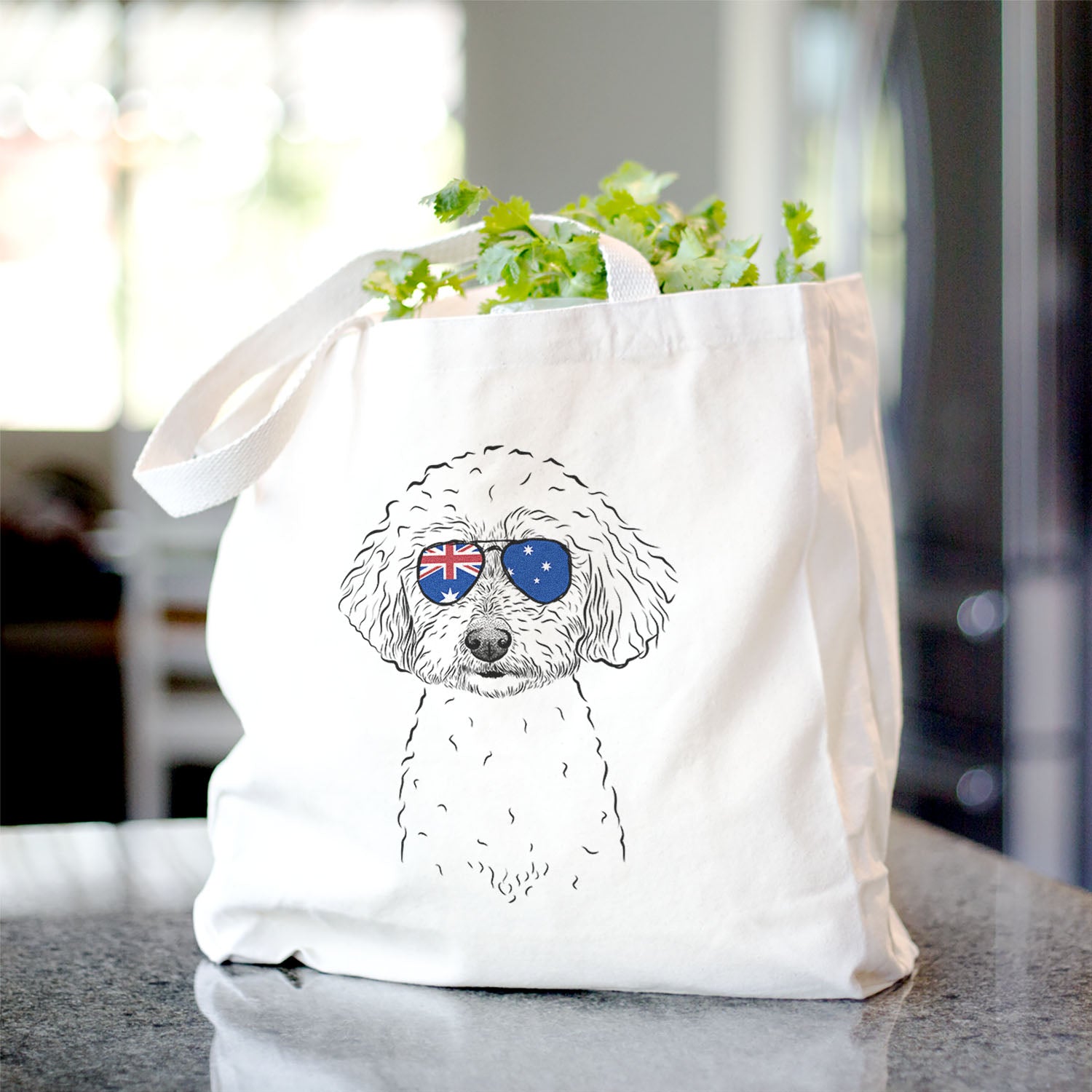 Stitch the Bichonpoo - Tote Bag