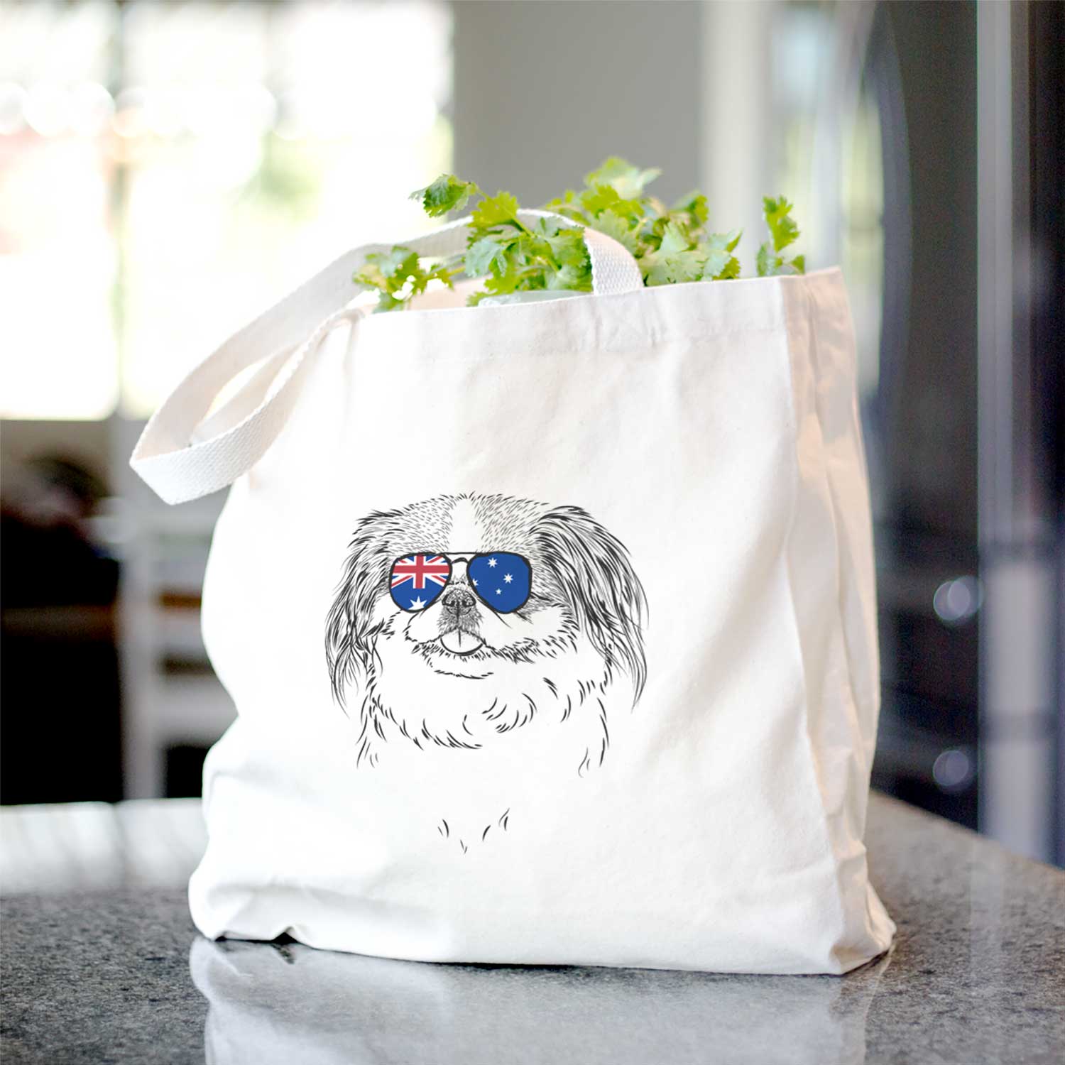 Abra Bean the Pekingese - Tote Bag