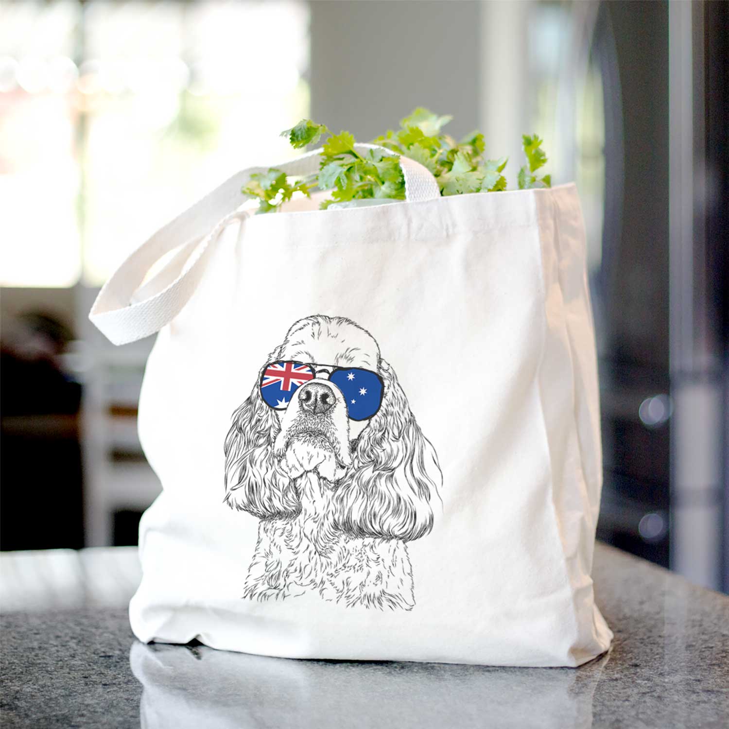 Bailey the American Cocker Spaniel - Tote Bag