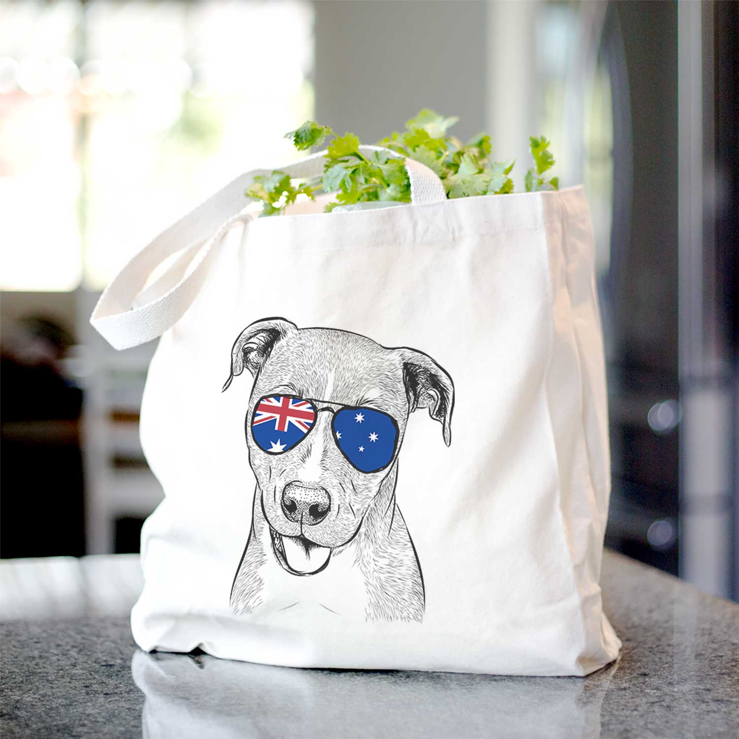 Claiborne the American Staffordshire Terrier - Tote Bag