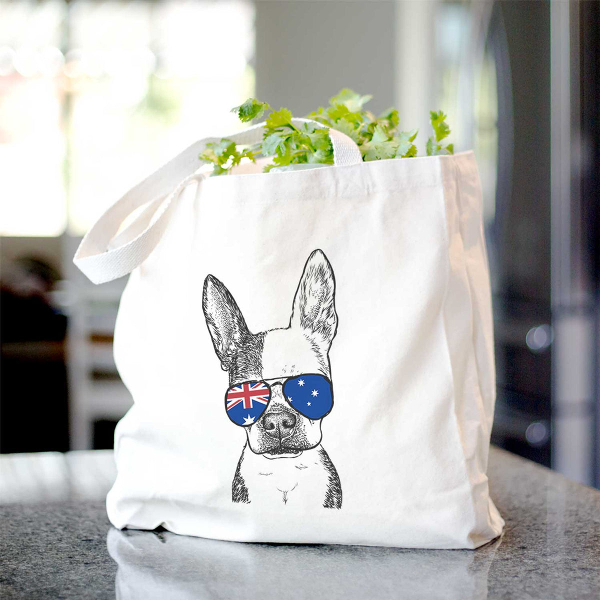 Daisy the Boston Terrier - Tote Bag
