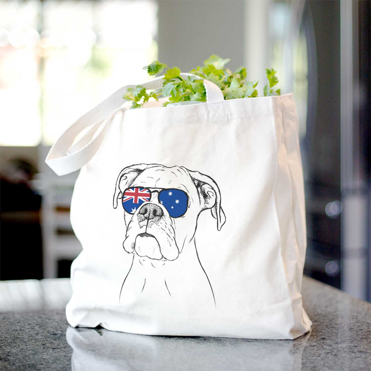 Ellie the Boxer - Tote Bag