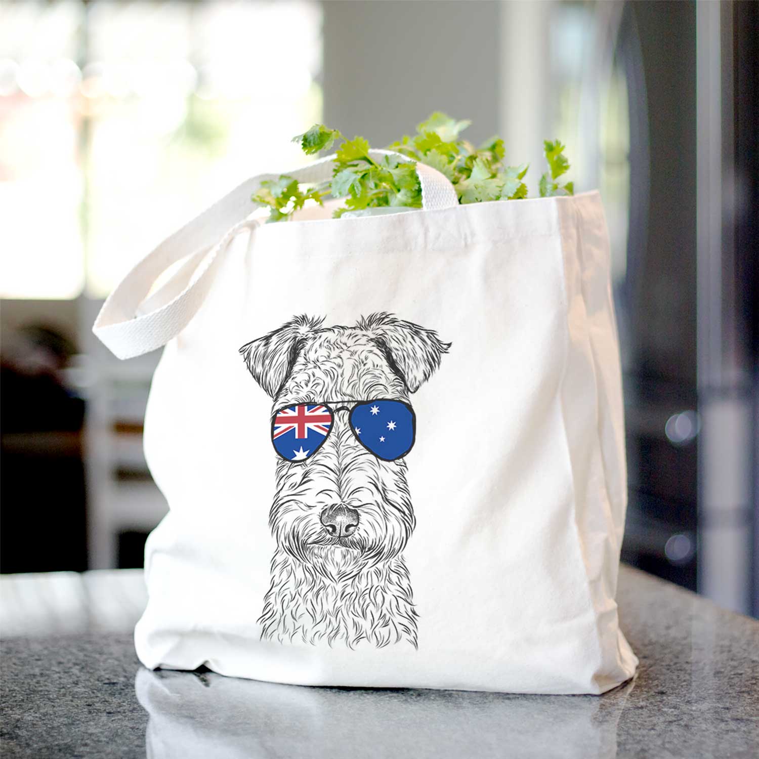 Frida the Lakeland Terrier - Tote Bag