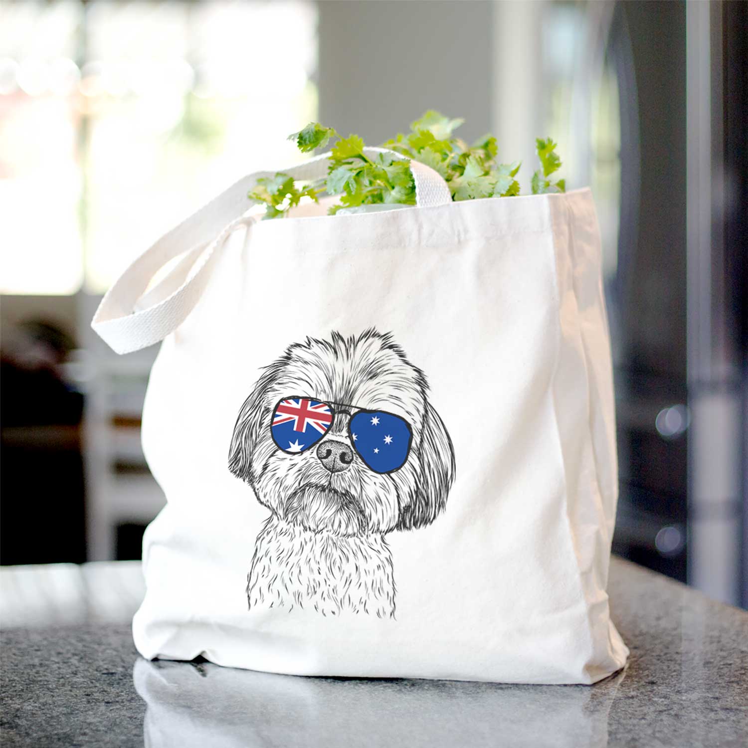 Lucy the Shorkie - Tote Bag