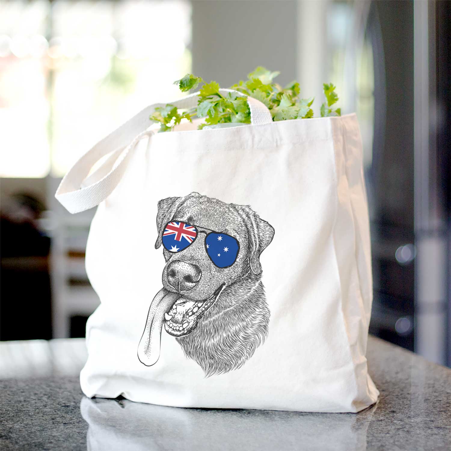 Macaroni the Lab Mix - Tote Bag