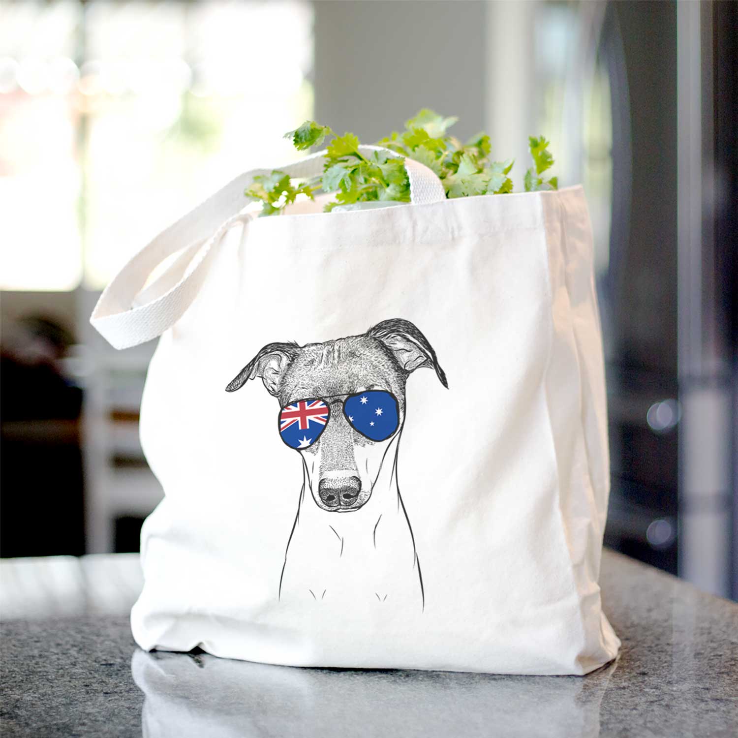 Momo the Japanese Terrier - Tote Bag