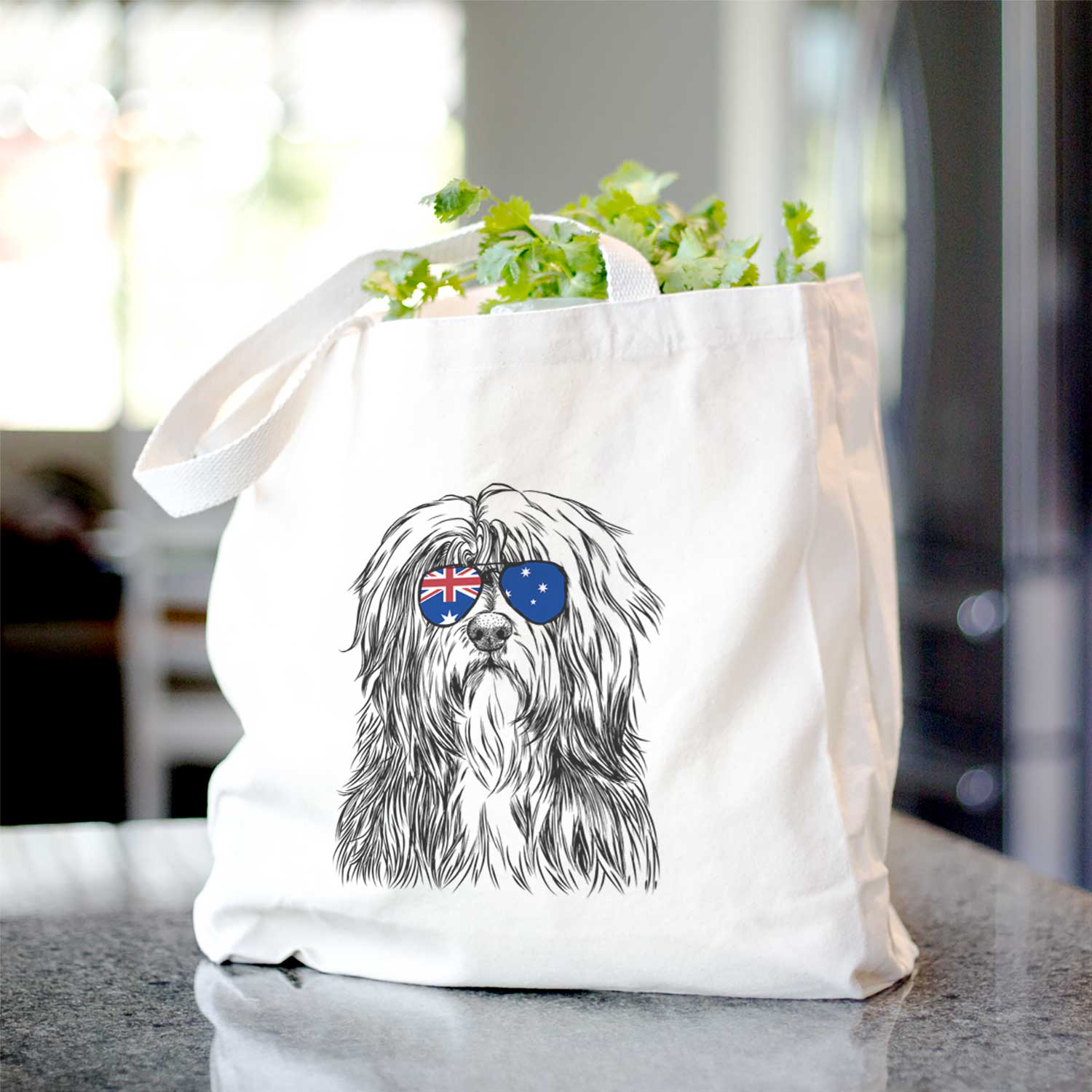 Otto the Polish Lowland Sheepdog - Tote Bag