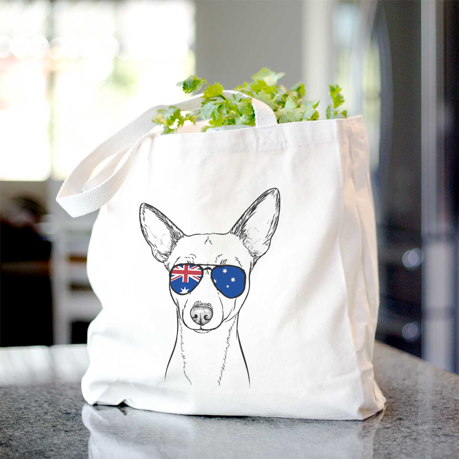 Perry the Portuguese Podengo - Tote Bag