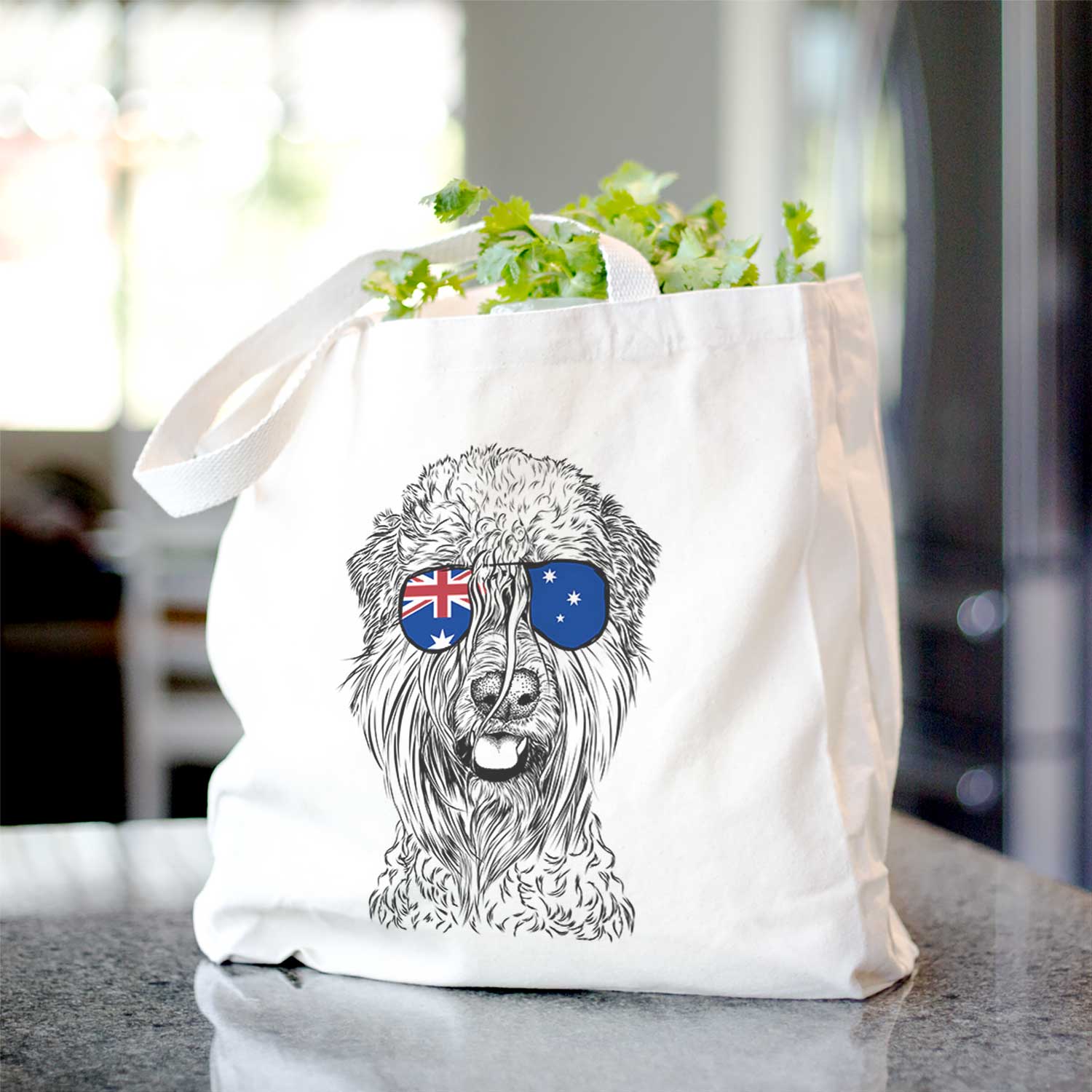 Pierre the Soft Coated Wheaten Terrier - Tote Bag