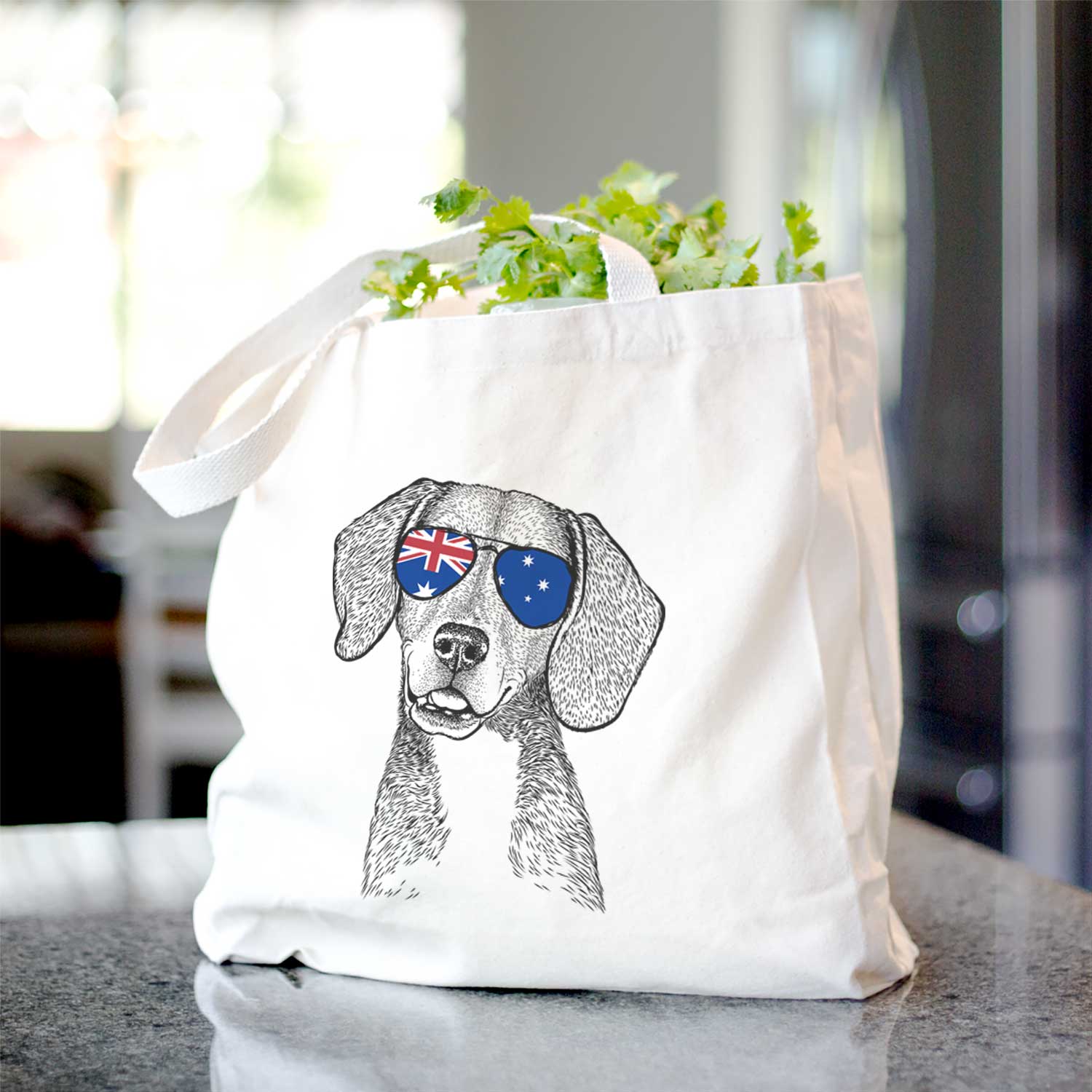 Pig the Beagle Mix - Tote Bag