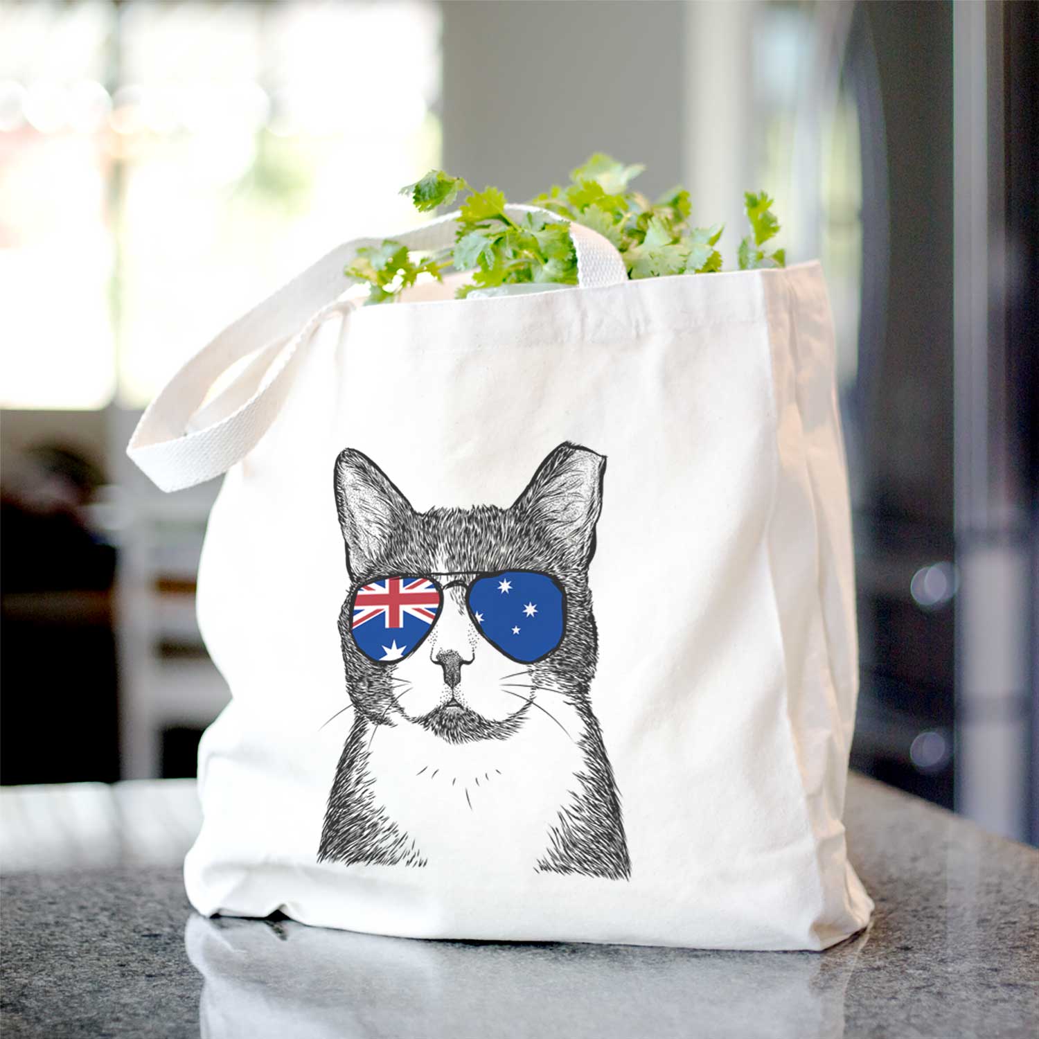 Pinky the Tuxedo Cat - Tote Bag