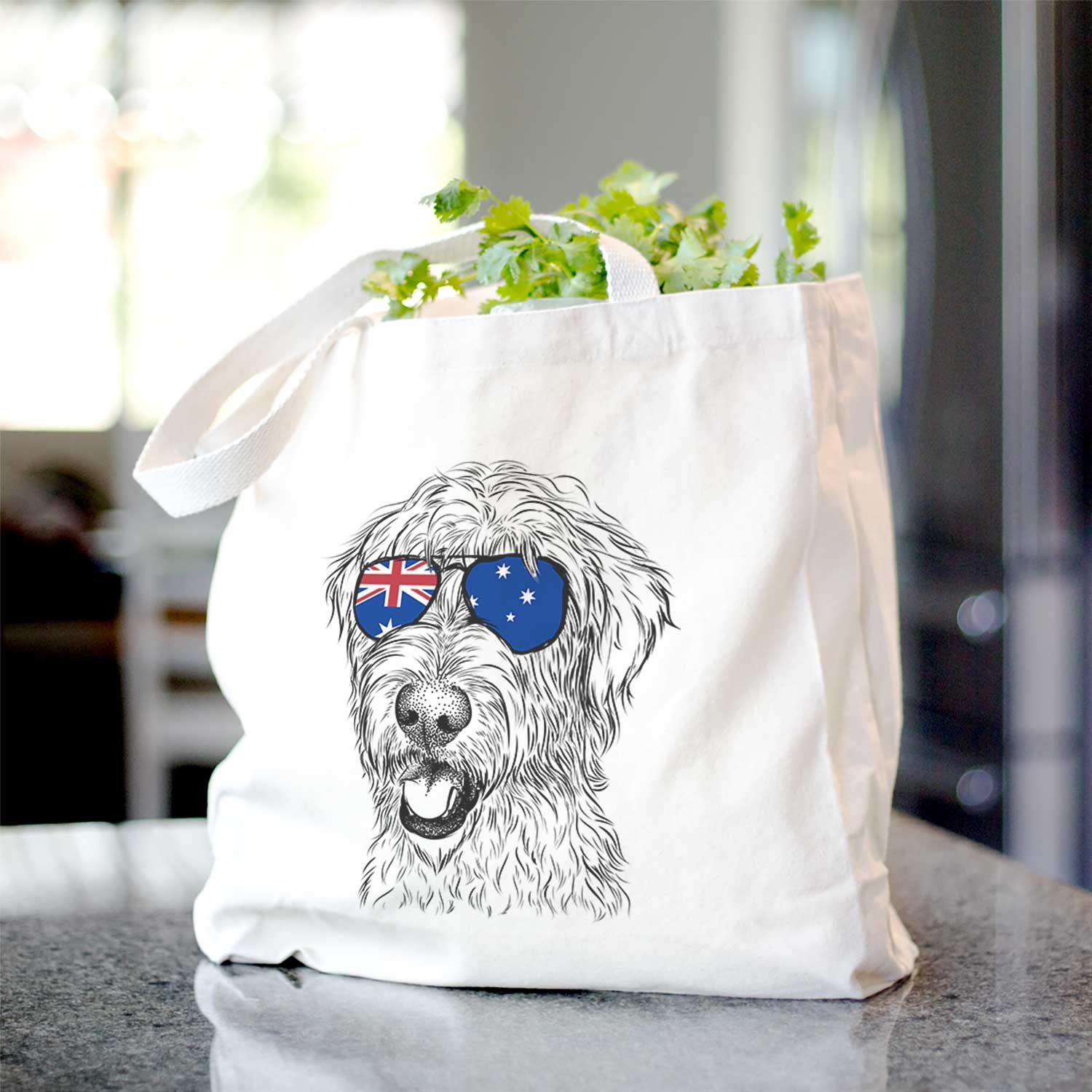 Ragnar the Irish Wolfhound - Tote Bag