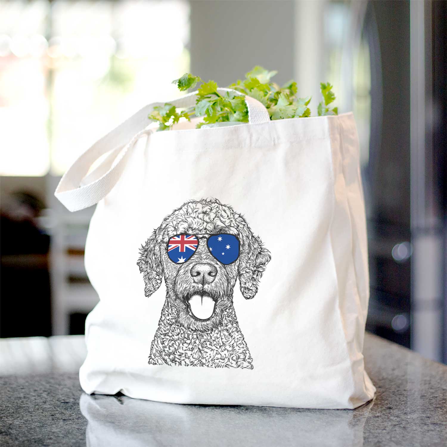 Reina the Spanish Water Dog - Tote Bag