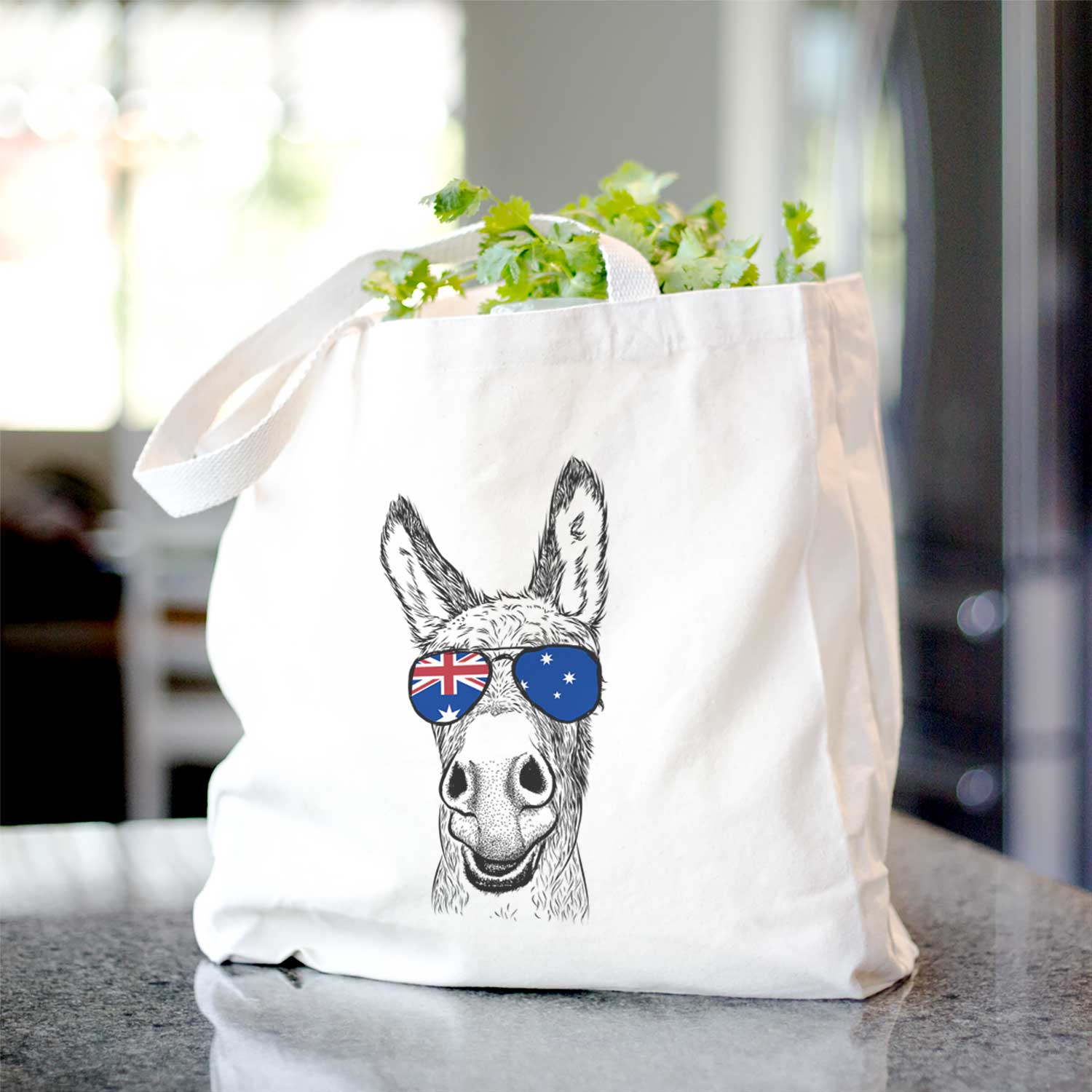 Samule the Donkey - Tote Bag