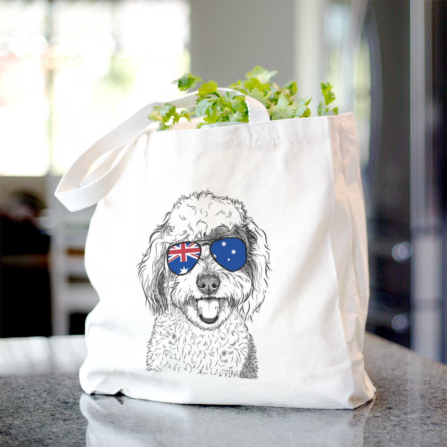 Sherlock the Sheepadoodle - Tote Bag