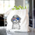 Smoky the Bernedoodle Puppy - Tote Bag