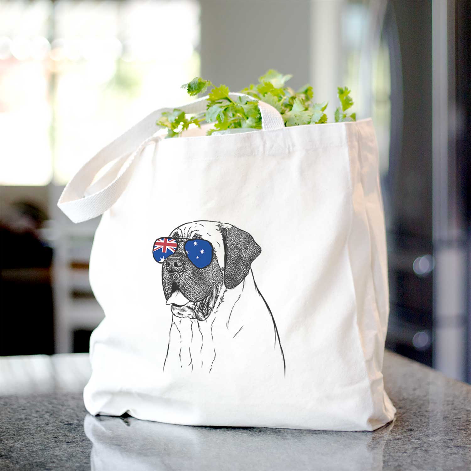 Sterling the English Mastiff - Tote Bag