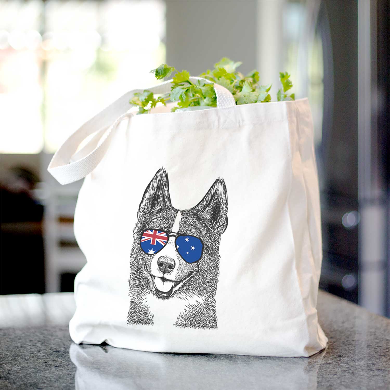 Tosca the Karelian Bear Dog - Tote Bag