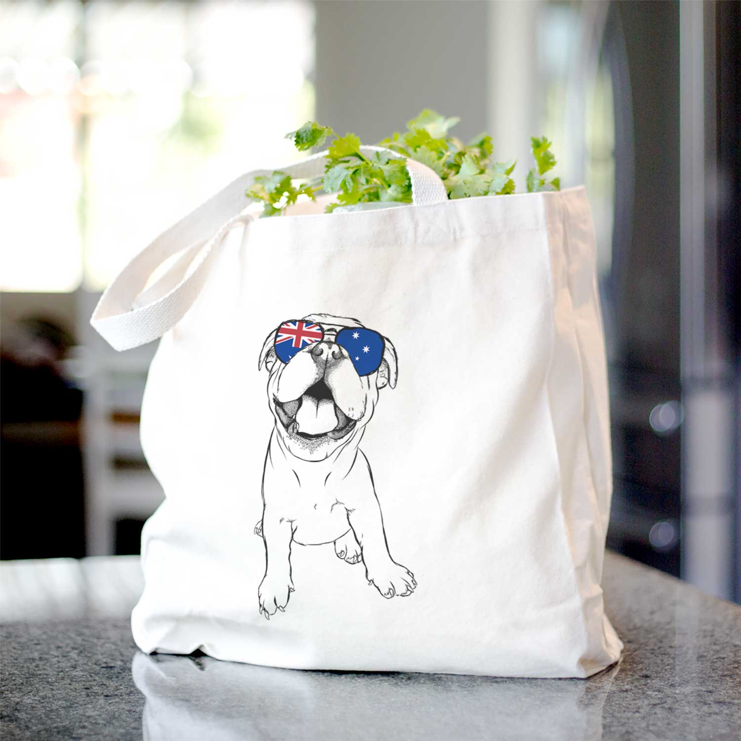 Tyke the English Bulldog - Tote Bag