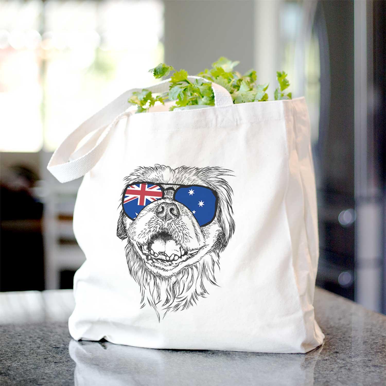 Wally the Pekingese - Tote Bag