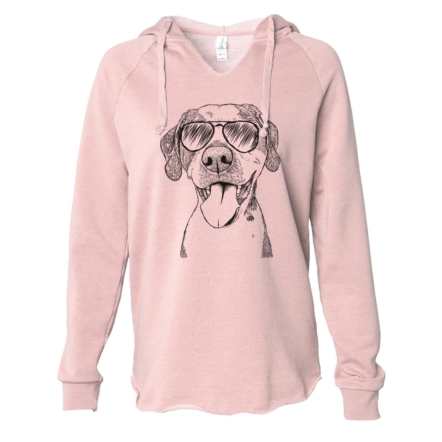 Ace Boogie the Mixed Breed - Cali Wave Hooded Sweatshirt