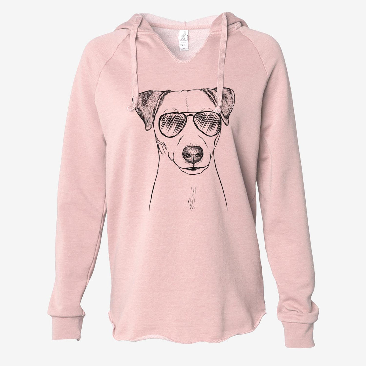 Ally the Jack Russell Terrier - Cali Wave Hooded Sweatshirt