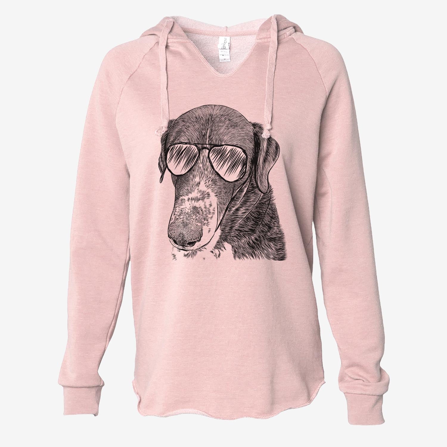 Angel Orion the Mixed Breed - Cali Wave Hooded Sweatshirt