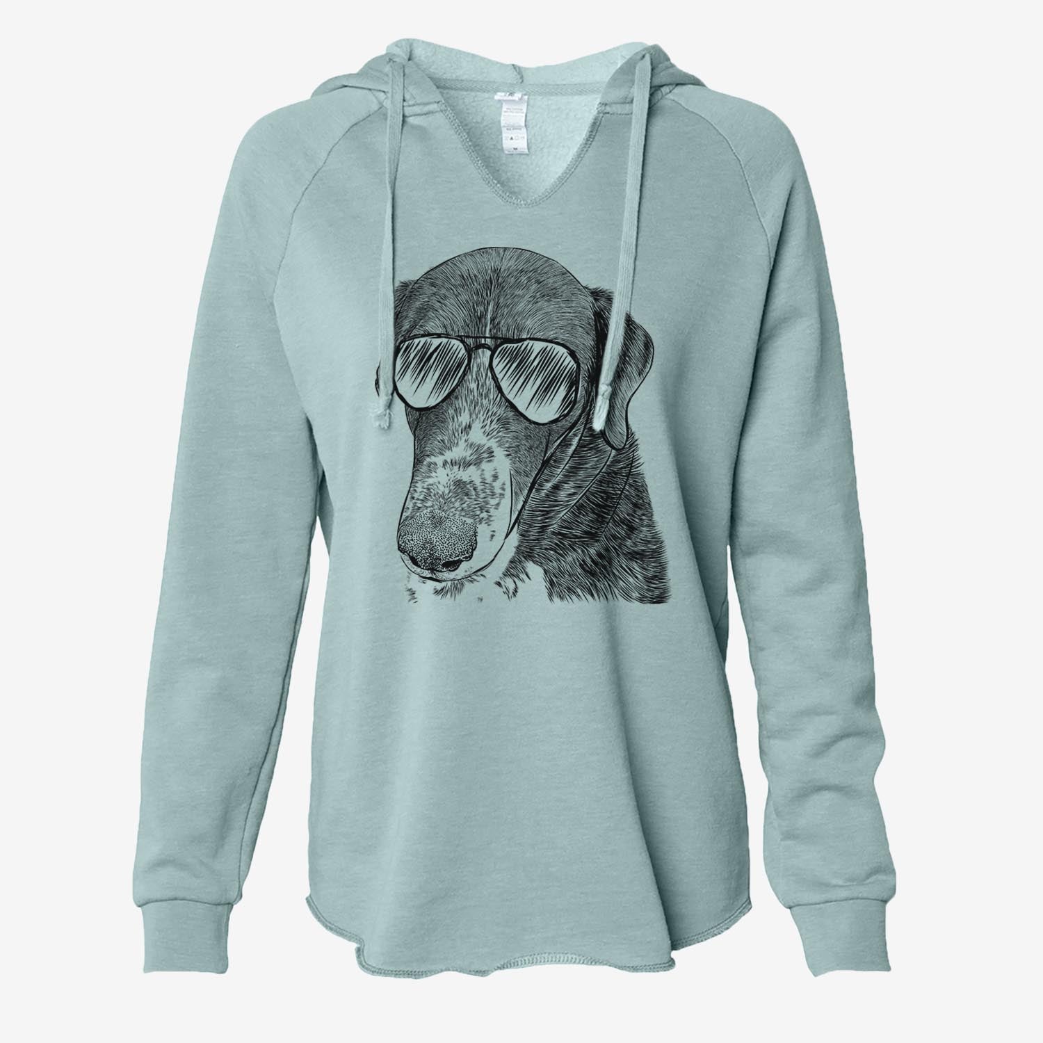 Angel Orion the Mixed Breed - Cali Wave Hooded Sweatshirt