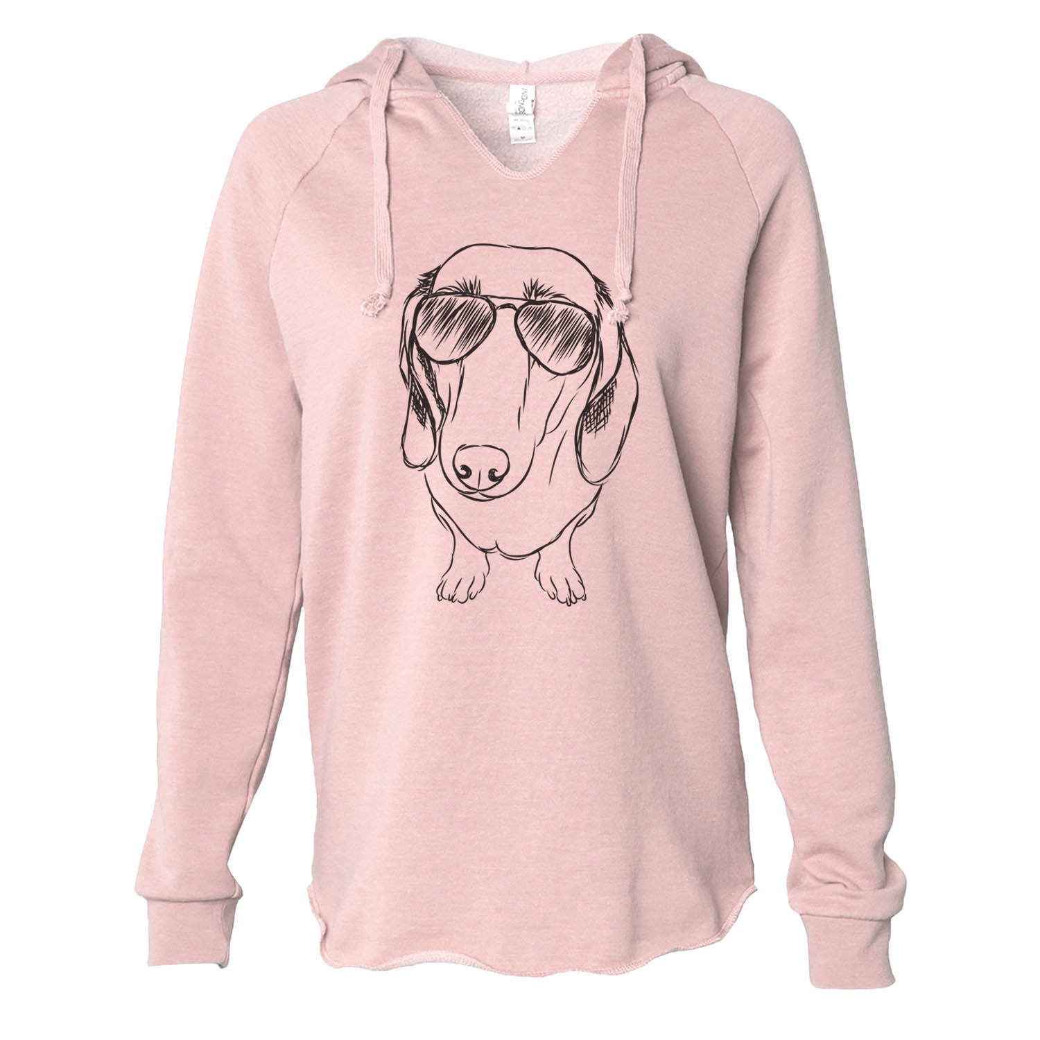 Annabelle the Dachshund - Cali Wave Hooded Sweatshirt