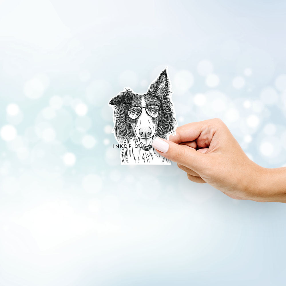 Archie the Silken Windhound - Decal Sticker