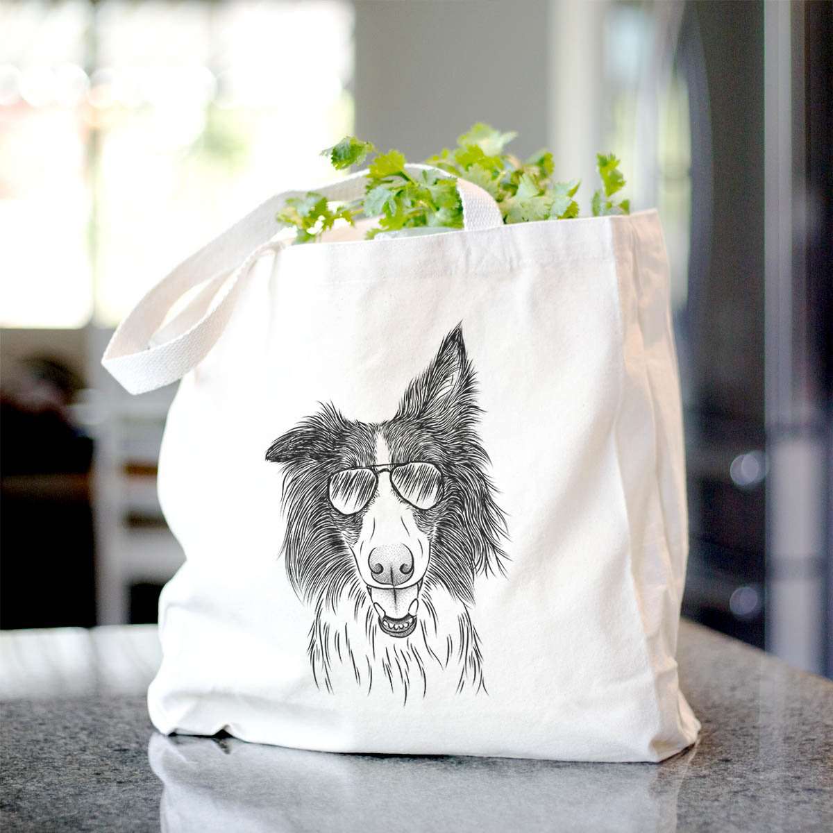 Archie the Silken Windhound - Tote Bag