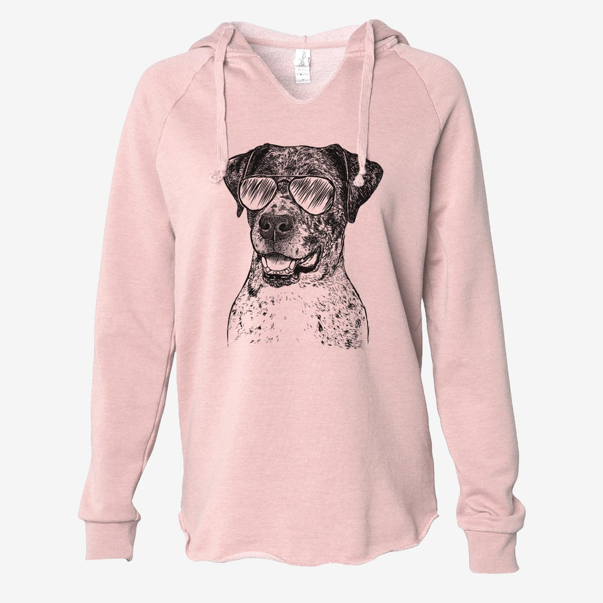 Argos the Catahoula - Cali Wave Hooded Sweatshirt
