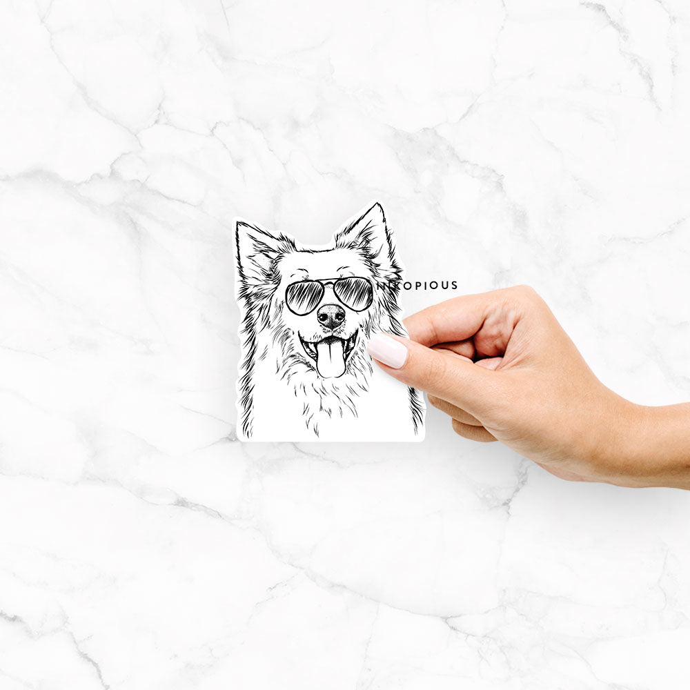 Aspenita the Mixed Breed - Decal Sticker