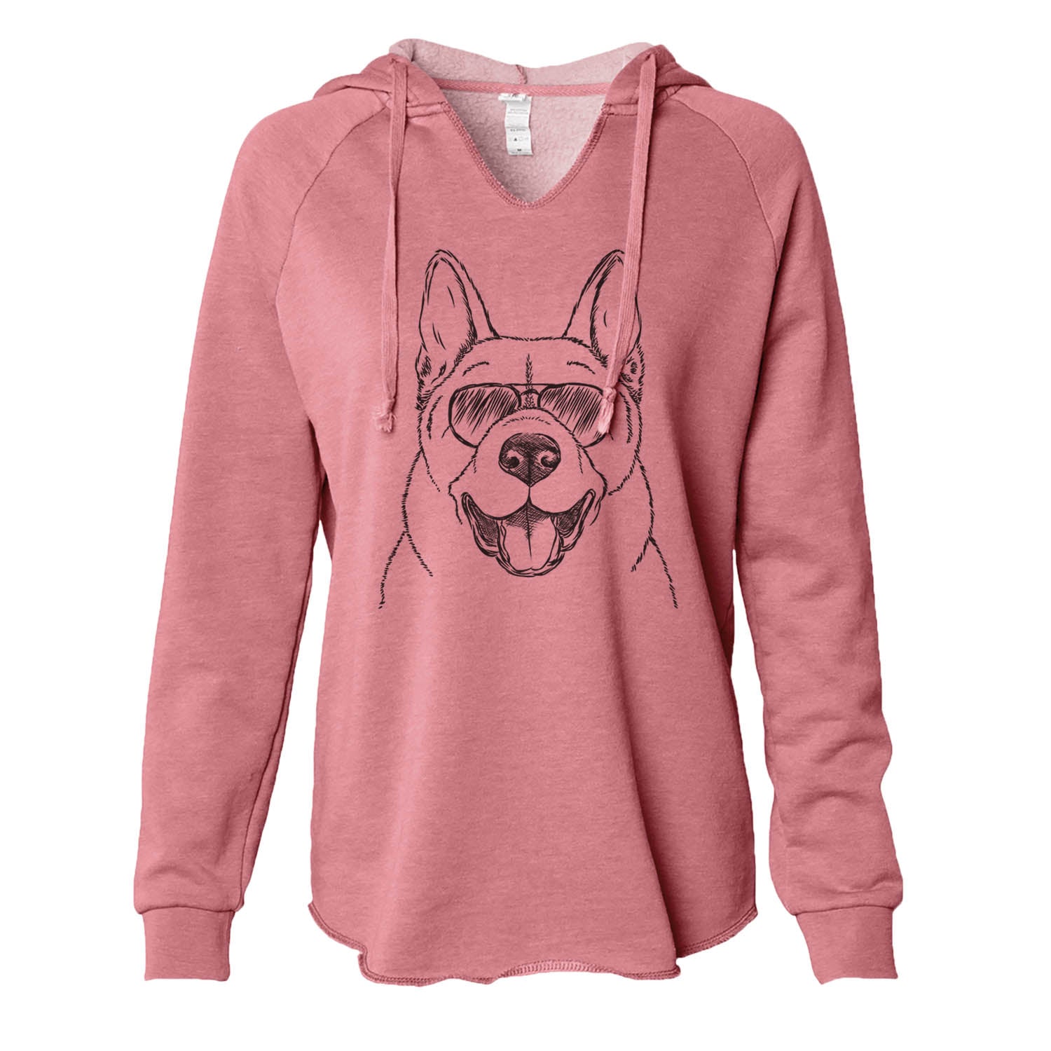 Baku the Akita - Cali Wave Hooded Sweatshirt