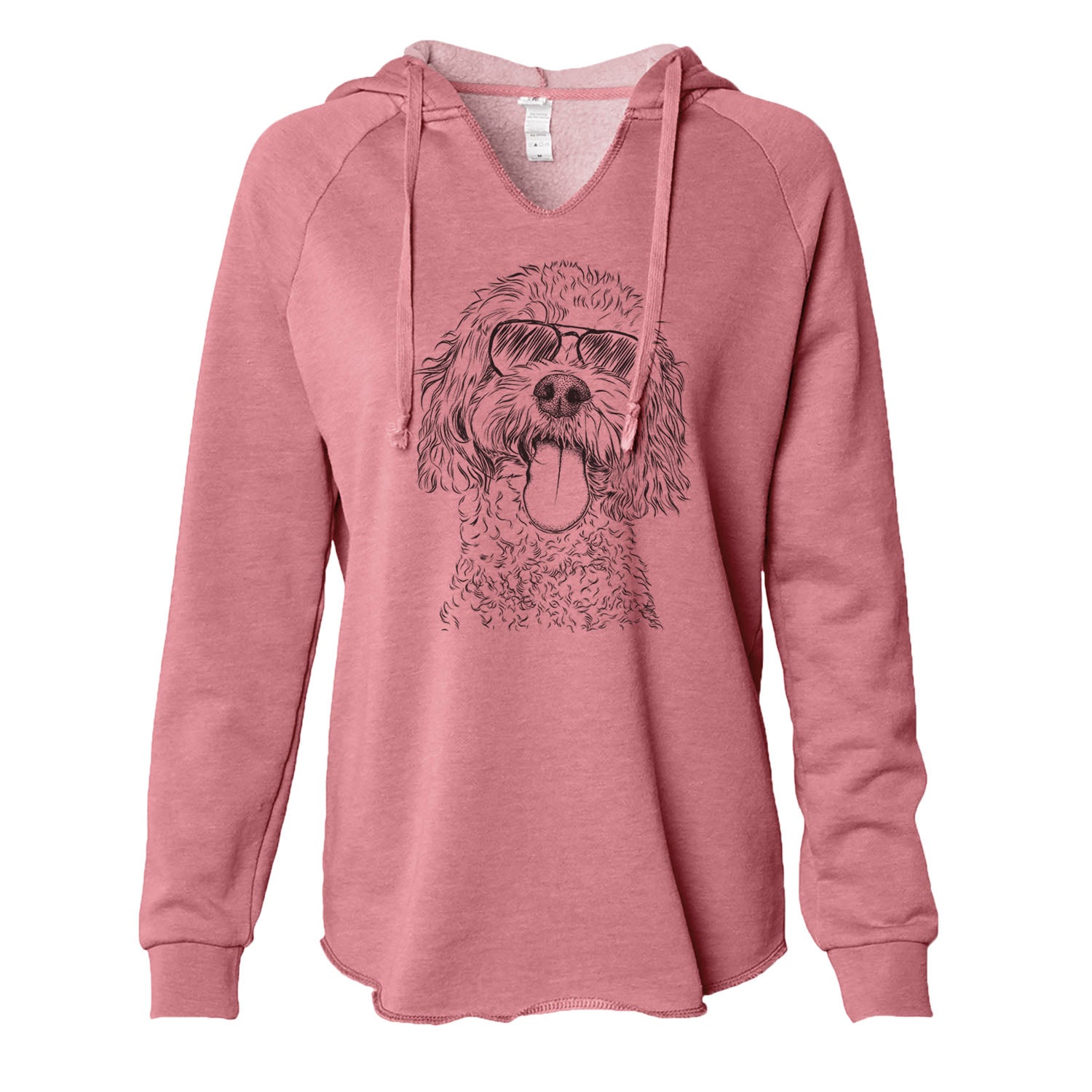 Barney the Cavachon - Cali Wave Hooded Sweatshirt