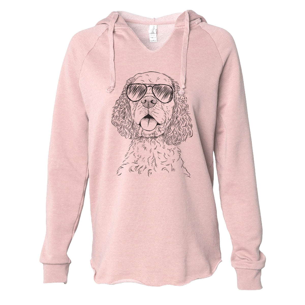 Baxter the American Cocker Spaniel - Cali Wave Hooded Sweatshirt