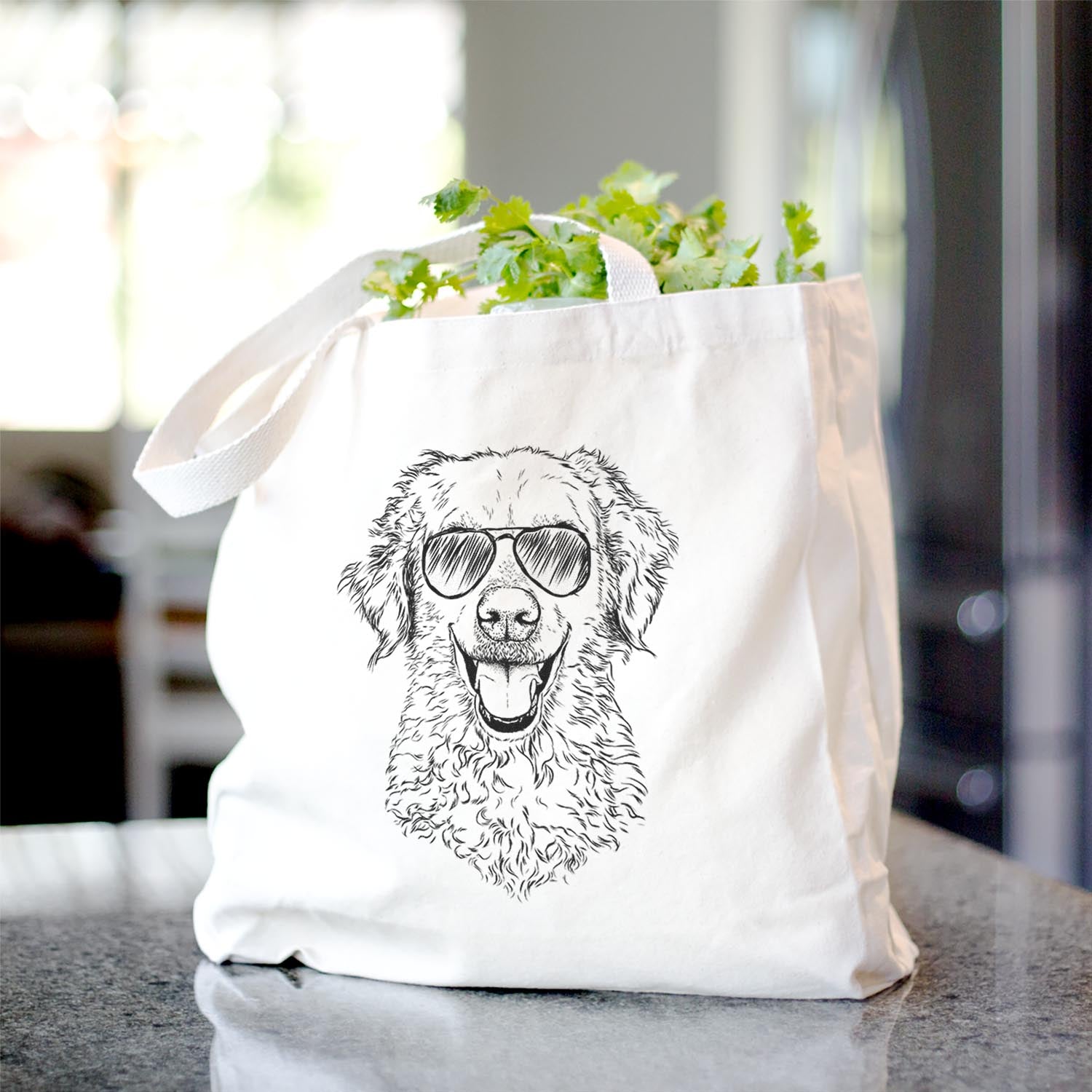 Bella Bean the Goldendoodle - Tote Bag