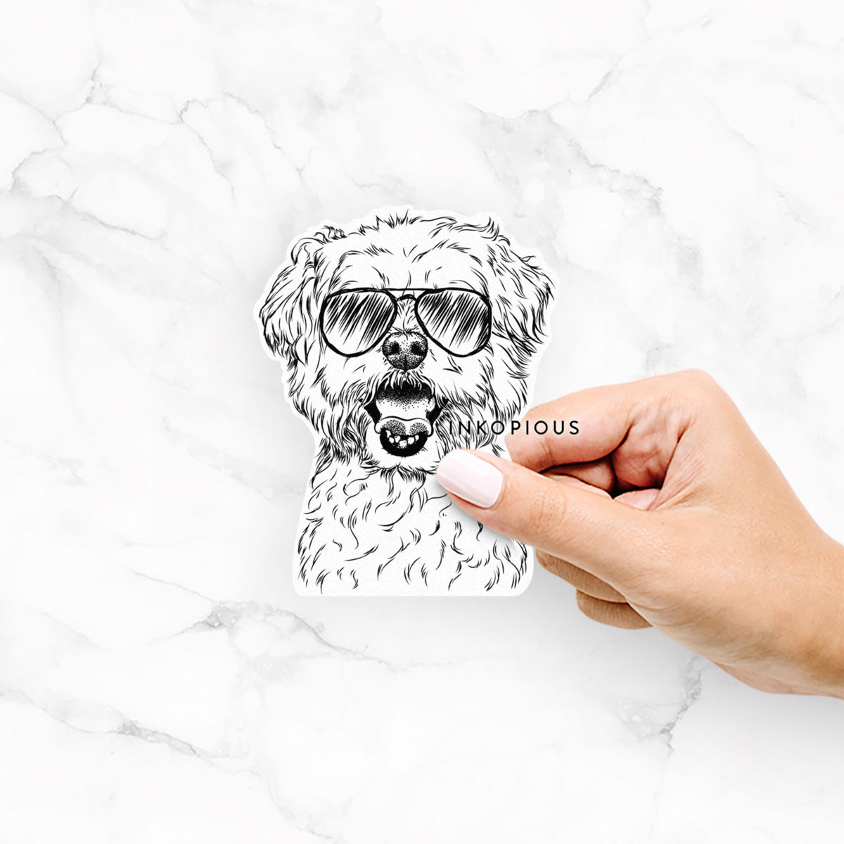 Belle the Maltipoo - Decal Sticker