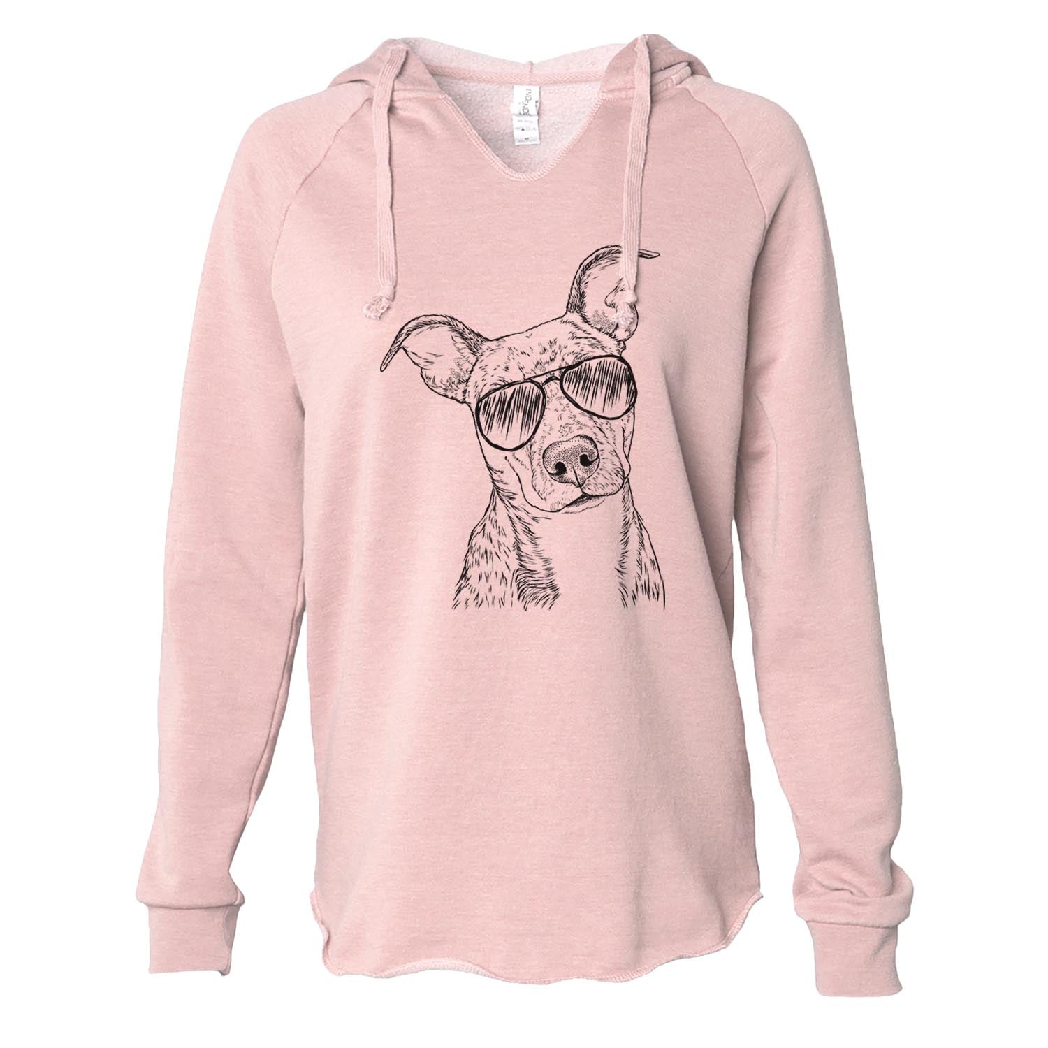 Bianca the Mixed Breed - Cali Wave Hooded Sweatshirt