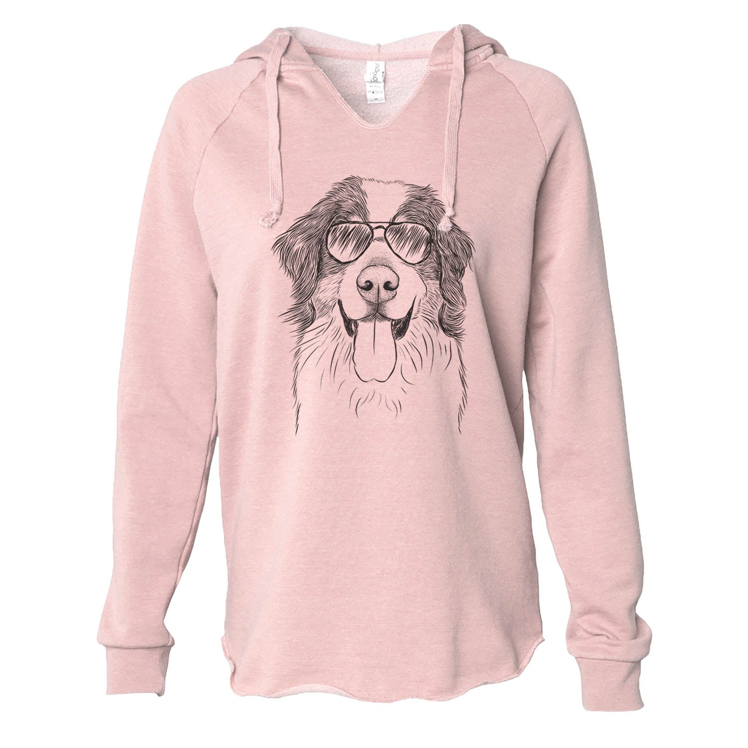 Blaze the Bernese Mountain Dog - Cali Wave Hooded Sweatshirt