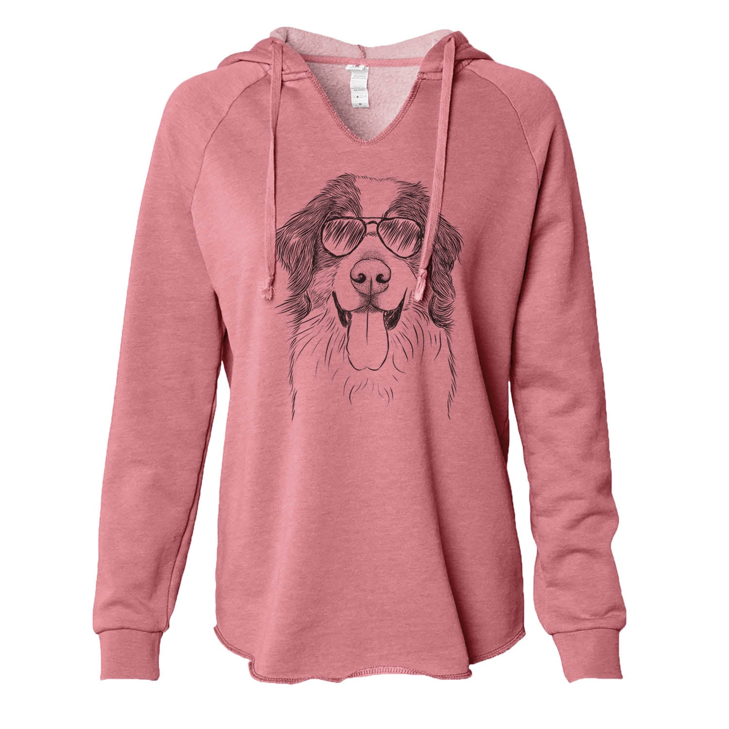 Blaze the Bernese Mountain Dog - Cali Wave Hooded Sweatshirt