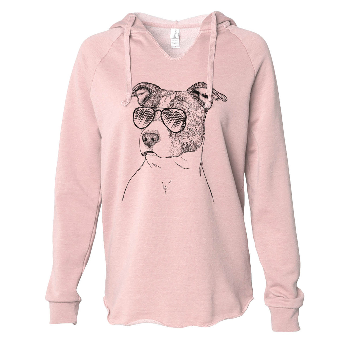 Blu the Pitbull - Cali Wave Hooded Sweatshirt