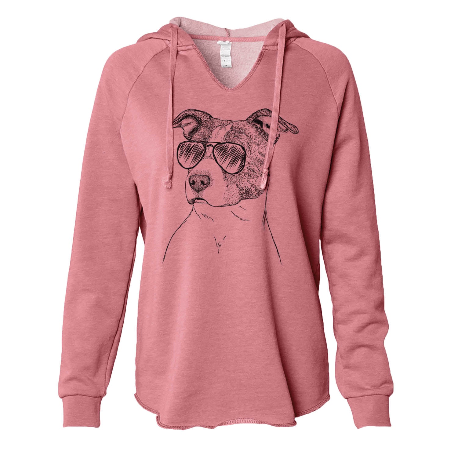 Blu the Pitbull - Cali Wave Hooded Sweatshirt